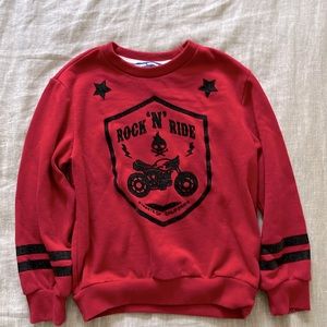 Boy’s size 6 motorcycle sweatshirt